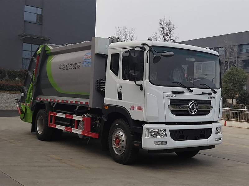 东风D9  14立方压缩垃圾车CL5181ZYS6AQC